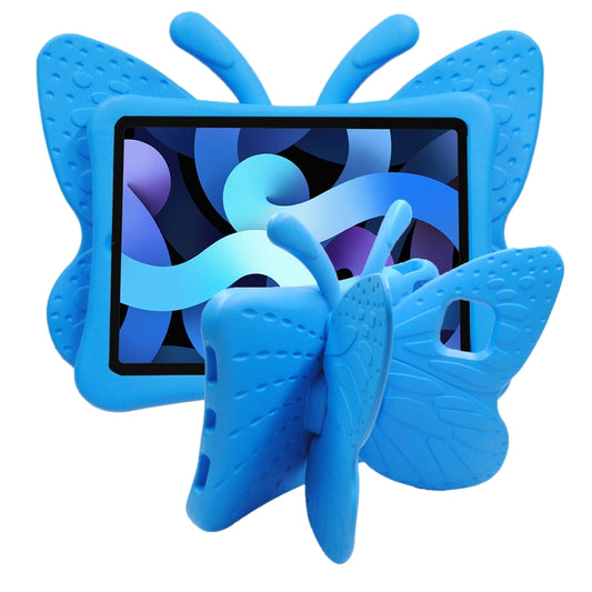 For iPad Pro 11 2024 Butterfly Bracket Kids EVA Shockproof Tablet Case(Blue) - iPad Pro 11 2024 Cases by PMC Jewellery | Online Shopping South Africa | PMC Jewellery | Buy Now Pay Later Mobicred