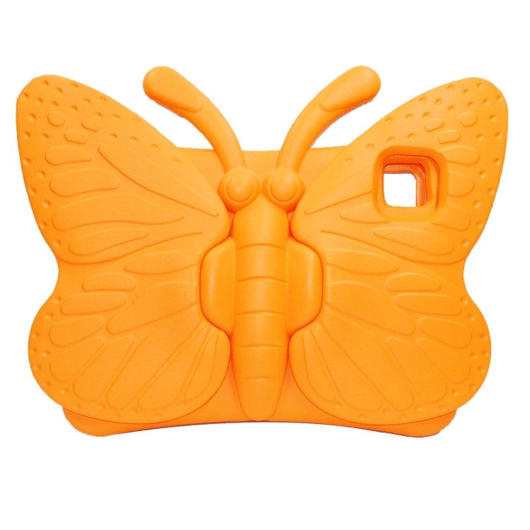 For iPad Pro 11 2024 Butterfly Bracket Kids EVA Shockproof Tablet Case(Orange) - iPad Pro 11 2024 Cases by PMC Jewellery | Online Shopping South Africa | PMC Jewellery | Buy Now Pay Later Mobicred