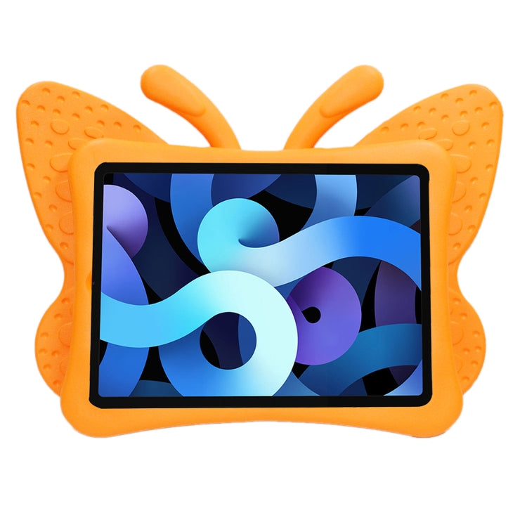 For iPad Pro 11 2024 Butterfly Bracket Kids EVA Shockproof Tablet Case(Orange) - iPad Pro 11 2024 Cases by PMC Jewellery | Online Shopping South Africa | PMC Jewellery | Buy Now Pay Later Mobicred