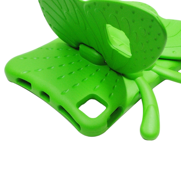 For iPad Pro 11 2024 Butterfly Bracket Kids EVA Shockproof Tablet Case(Green) - iPad Pro 11 2024 Cases by PMC TechLife | Online Shopping South Africa | PMC TechLife | Buy Now Pay Later Mobicred