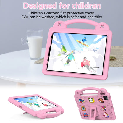 For iPad Air 11 2024 Handle Kickstand Children EVA Shockproof Tablet Case(Pink) - iPad Air 11 2024 Cases by PMC Jewellery | Online Shopping South Africa | PMC Jewellery | Buy Now Pay Later Mobicred