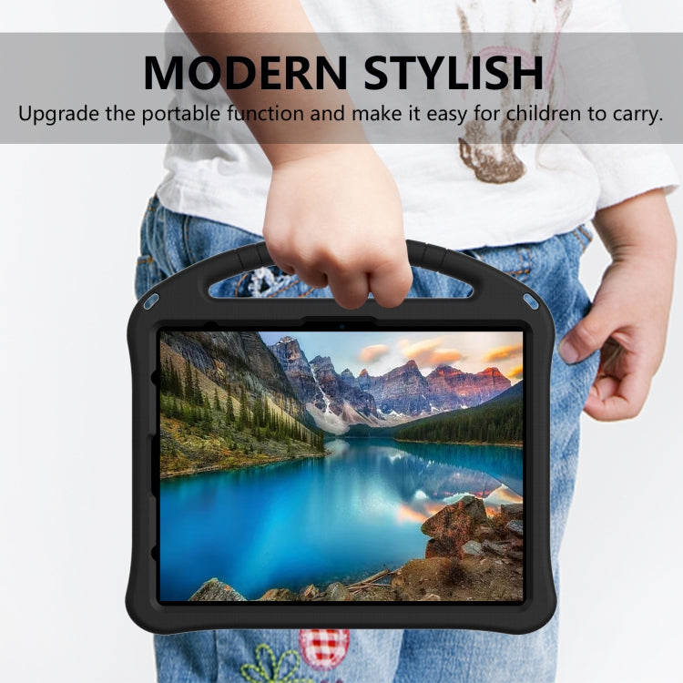 For iPad Air 13 2024 EVA Shockproof Tablet Case with Holder(Black) - iPad Air 13 2024 Cases by PMC TechLife | Online Shopping South Africa | PMC TechLife | Buy Now Pay Later Mobicred
