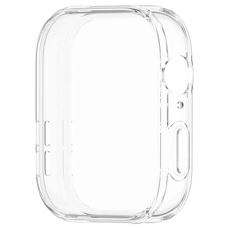 For Huawei Watch Fit 3 Full Coverage TPU Electroplated Watch Protective Case(Transparent) - Watch Cases by PMC TechLife | Online Shopping South Africa | PMC TechLife | Buy Now Pay Later Mobicred