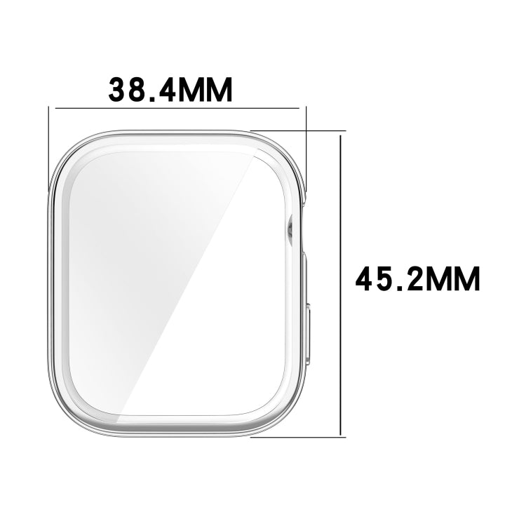 For Huawei Watch Fit 3 Full Coverage TPU Electroplated Watch Protective Case(Rose Gold) - Watch Cases by PMC TechLife | Online Shopping South Africa | PMC TechLife | Buy Now Pay Later Mobicred