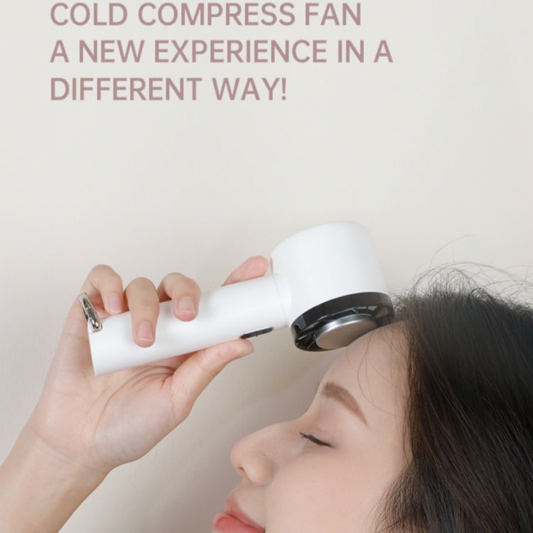 WX-625 Cold Compress Function Portable Mini Summer Fan Handheld Cooling Fan(Baby Blue) - Electric Fans by PMC TechLife | Online Shopping South Africa | PMC TechLife | Buy Now Pay Later Mobicred