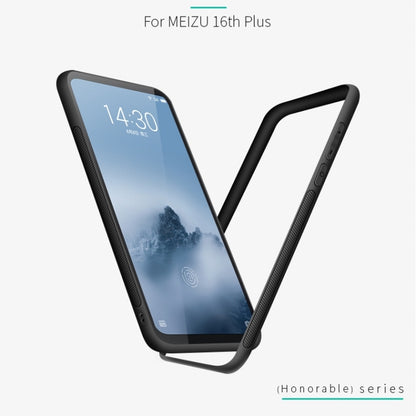 PINWUYO Shockproof Waterproof Full Coverage PC + TPU + Skin Protective Case for Meizu 16 Plus(Gray) - Meizu by PINWUYO | Online Shopping South Africa | PMC Jewellery | Buy Now Pay Later Mobicred