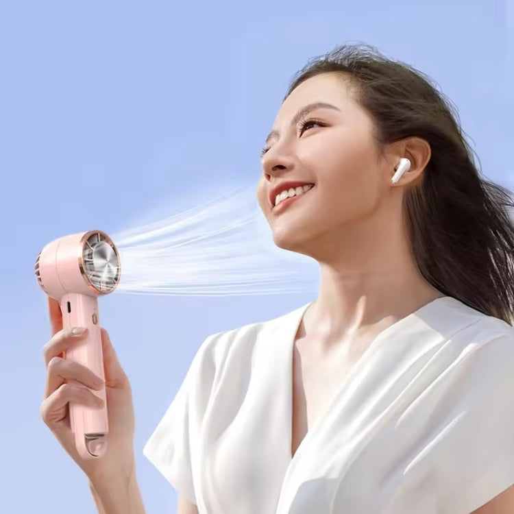 CL02 Outdoor Summer Cooler Cooling Effect Handheld Fan USB Semiconductor Fan(Pink) - Electric Fans by PMC TechLife | Online Shopping South Africa | PMC TechLife | Buy Now Pay Later Mobicred
