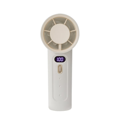 FC1 100 Wind Speed Levels Summer Cooler Desktop Fan Turbine Handheld Fan(White) - Electric Fans by PMC Jewellery | Online Shopping South Africa | PMC Jewellery | Buy Now Pay Later Mobicred