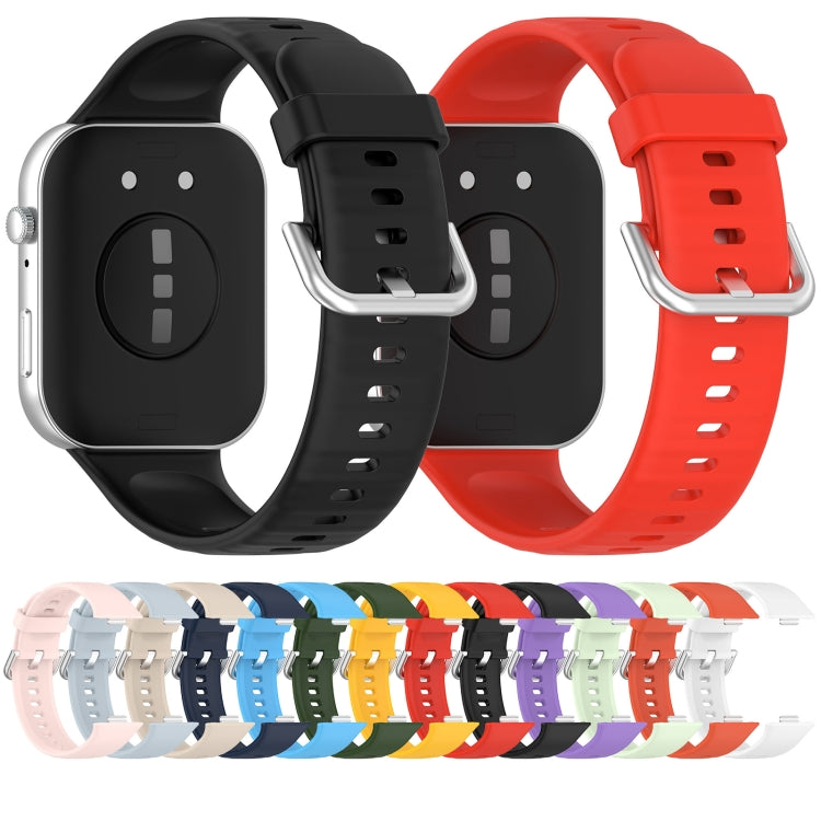 For Huawei Watch Fit3 Silicone Soft Watch Band + Clear Watch Protective Case Set(Black) - free shipping - PMc TechLife - Order now!