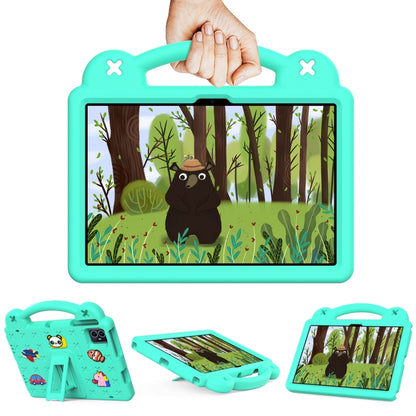 For Blackview Tab 80 10.1 2023 Handle Kickstand Children EVA Shockproof Tablet Case(Mint Green) - Others by PMC Jewellery | Online Shopping South Africa | PMC Jewellery | Buy Now Pay Later Mobicred