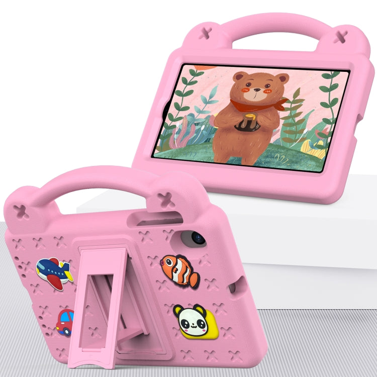 For Walmart Onn 7.0 Gen4 2024 Handle Kickstand Children EVA Shockproof Tablet Case(Pink) - Others by PMC TechLife | Online Shopping South Africa | PMC TechLife | Buy Now Pay Later Mobicred