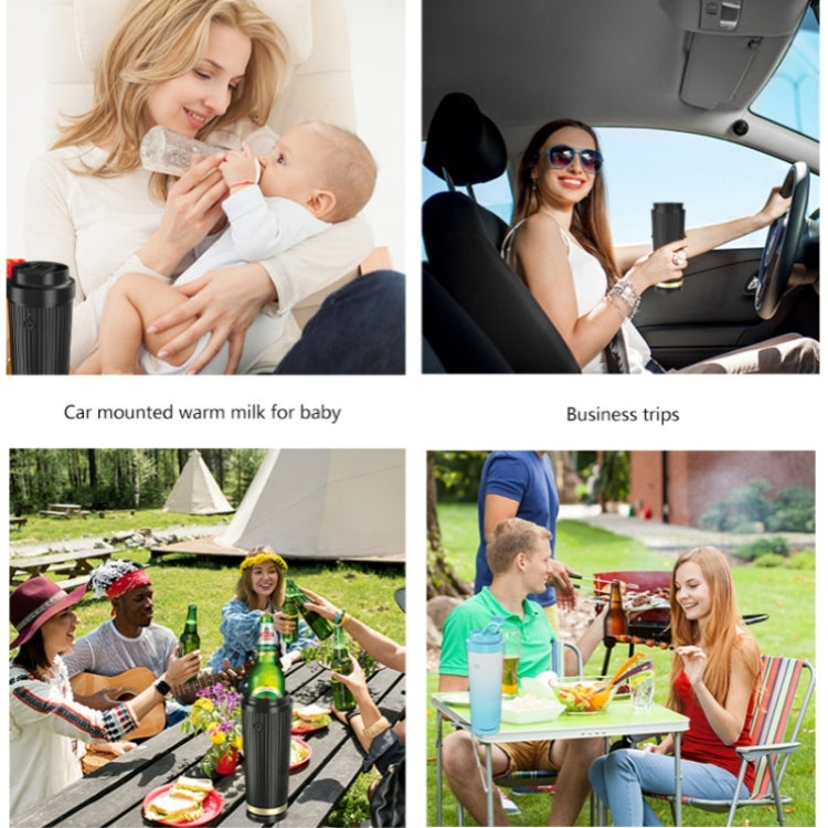 IDZ016 Car Drinking Cup Keep Water Cold / Warm Home Water Bottle, BPA-free, No FDA(Blue) - Heating Cups by PMC TechLife | Online Shopping South Africa | PMC TechLife | Buy Now Pay Later Mobicred