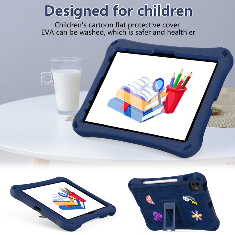 For iPad Air 11 2025 / 2024 Hi Baby EVA Full Body Tablet Case with Strap(Navy Blue) - iPad Air 11 2025 / 2024 Cases by PMC Jewellery | Online Shopping South Africa | PMC Jewellery | Buy Now Pay Later Mobicred