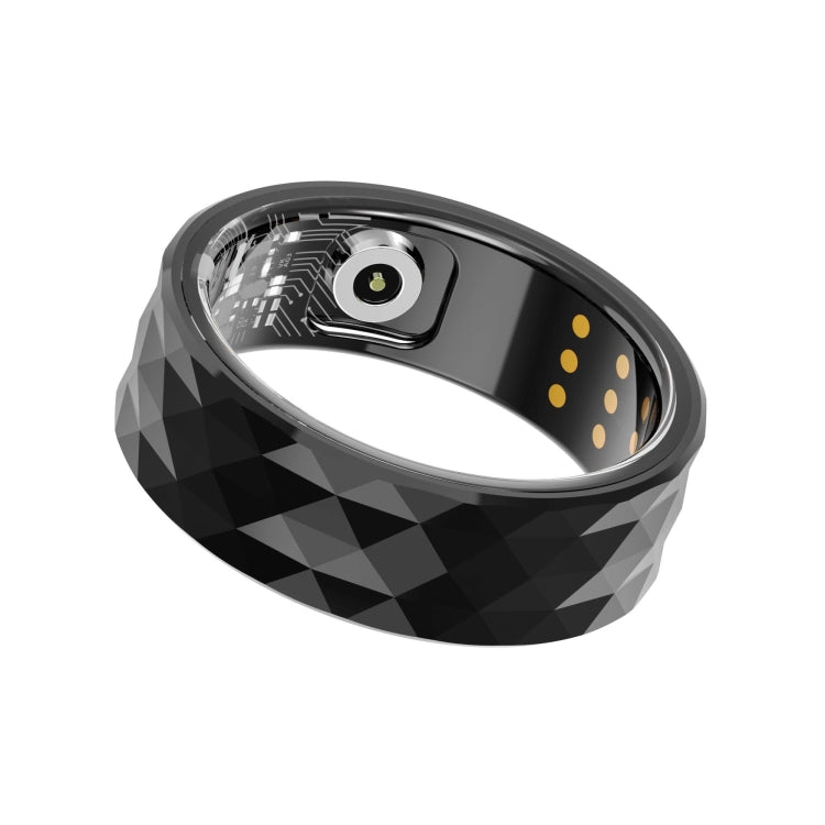 R12M SIZE 20 Smart Ring, Support Health Monitoring / Multiple Exercise Modes(Black) - Smart Rings / Smart Telephones by PMC Jewellery | Online Shopping South Africa | PMC Jewellery | Buy Now Pay Later Mobicred