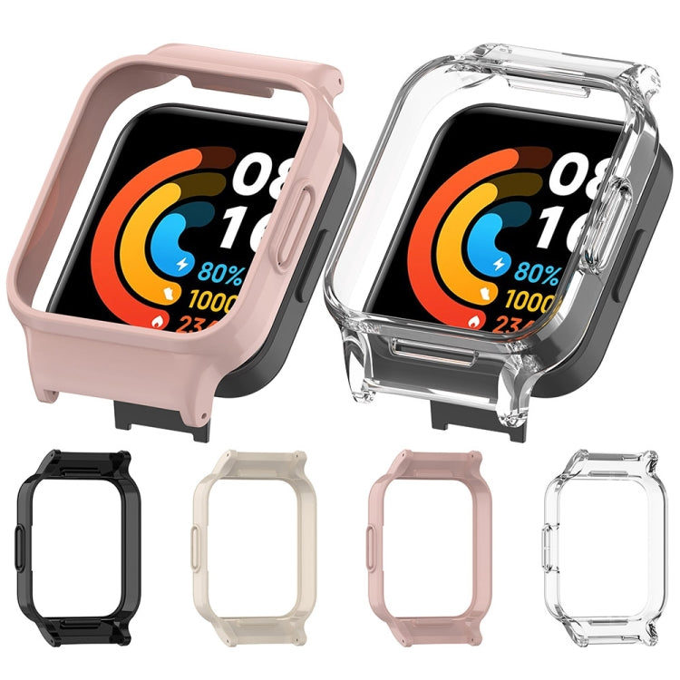For Redmi Watch 4 Half Pack PC Watch Protective Case(Transparent) - Watch Cases by PMC TechLife | Online Shopping South Africa | PMC TechLife | Buy Now Pay Later Mobicred