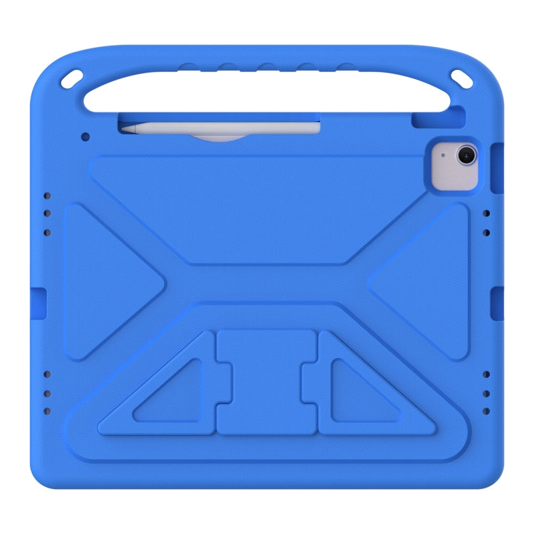 For iPad Pro 13 2024 Handle EVA Shockproof Tablet Case with Holder(Blue) - iPad Pro 13 2024 Cases by PMC Jewellery | Online Shopping South Africa | PMC Jewellery | Buy Now Pay Later Mobicred