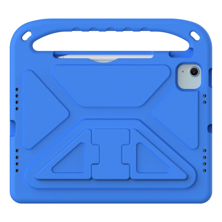 For iPad Air 11 / Pro 11 2024 Handle EVA Shockproof Tablet Case with Holder(Blue) - iPad Air 11 2024 Cases by PMC Jewellery | Online Shopping South Africa | PMC Jewellery | Buy Now Pay Later Mobicred