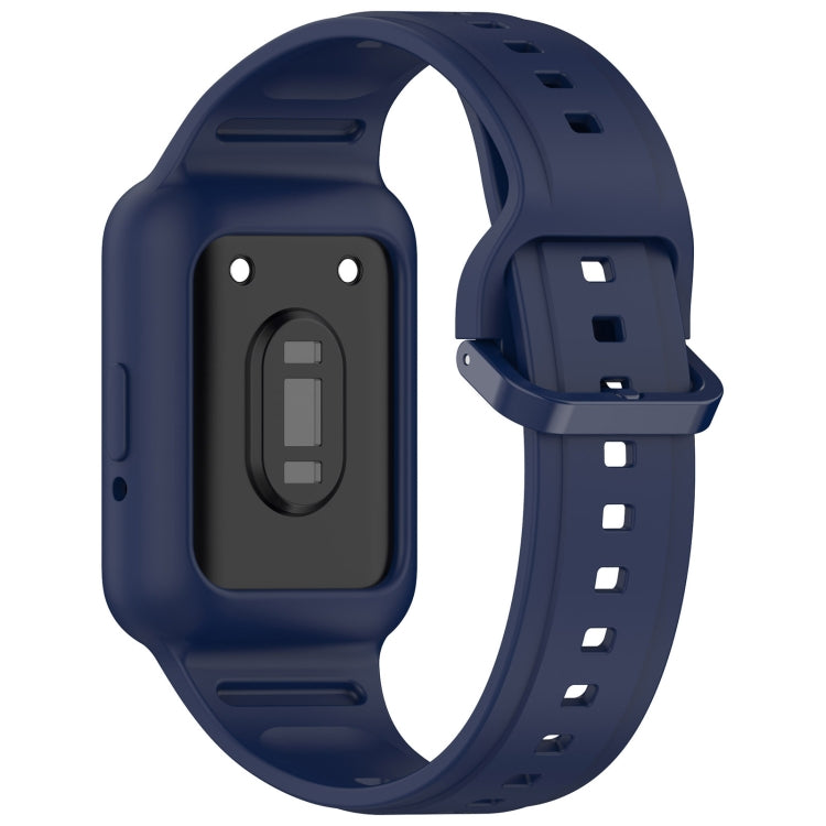 For  Huawei Band 9 Two Color Frame Integrated Silicone Watch Band(Midnight Blue) - free shipping - PMc TechLife - Order now!