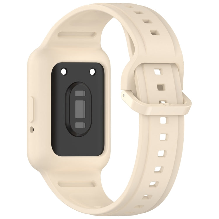 For  Huawei Band 8 Two Color Frame Integrated Silicone Watch Band(Dream White) - free shipping - PMc TechLife - Order now!