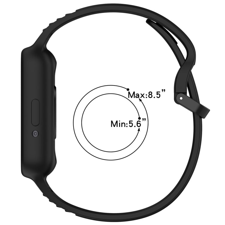 For  Huawei Band 9 NFC Two Color Frame Integrated Silicone Watch Band(Light Pink) - free shipping - PMc TechLife - Order now!