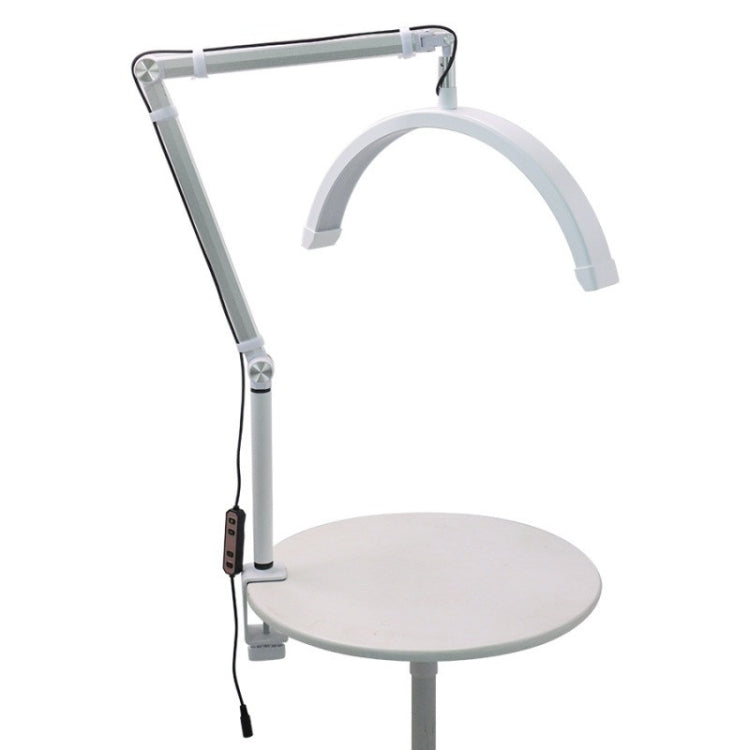 HD-M3X Pro 16 inch Adjustable Brightness Beauty Light Half Moon Light Eyelash Tech Lamp, Plug:US Plug(White) - Selfie Light by PMC TechLife | Online Shopping South Africa | PMC TechLife | Buy Now Pay Later Mobicred