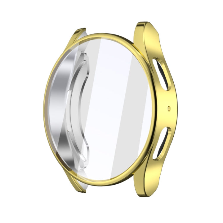For Samsun Galaxy Watch 7 40mm Full Coverage TPU Electroplated Watch Protective Case(Gold) - Watch Cases by PMC TechLife | Online Shopping South Africa | PMC TechLife | Buy Now Pay Later Mobicred