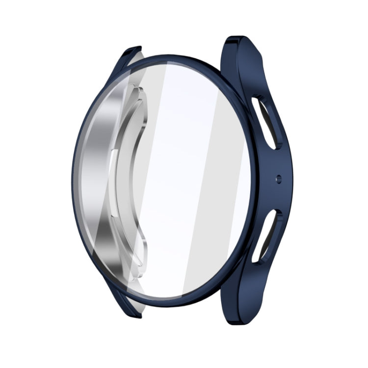 For Samsun Galaxy Watch 7 44mm Full Coverage TPU Electroplated Watch Protective Case(Midnight Blue) - Watch Cases by PMC TechLife | Online Shopping South Africa | PMC TechLife | Buy Now Pay Later Mobicred
