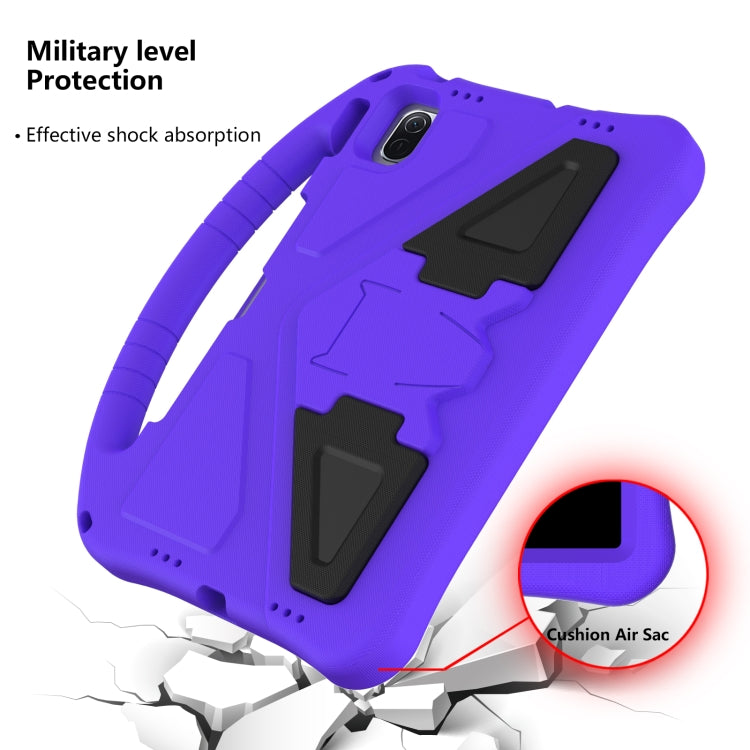 For Huawei Matepad SE 11 2024 EVA Shockproof Tablet Case with Holder(Purple) - Huawei by PMC Jewellery | Online Shopping South Africa | PMC Jewellery | Buy Now Pay Later Mobicred