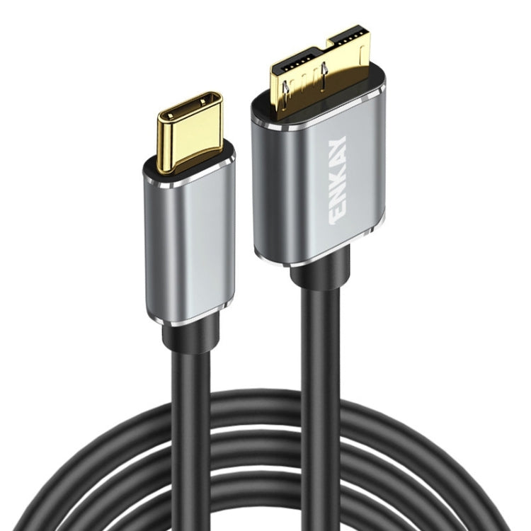 ENKAY USB 3.1 Type-C to USB 3.0 Micro B 10Gbps Data Camera Hard Drive Cable, Length:1m - Others by ENKAY | Online Shopping South Africa | PMC TechLife | Buy Now Pay Later Mobicred