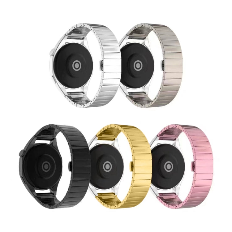 For COROS Pace 3 22mm One Bead Paint Butterfly Buckle Alloy Watch Band(Silver) - free shipping - PMC TechLife - Order now!