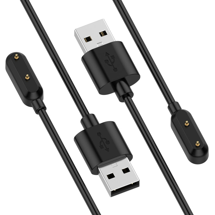 For vivo iQOO Watch GT USB Interface Smart Watch Magnetic Charging Cable, Length: 1m(Black) - Charger by PMC TechLife | Online Shopping South Africa | PMC TechLife | Buy Now Pay Later Mobicred