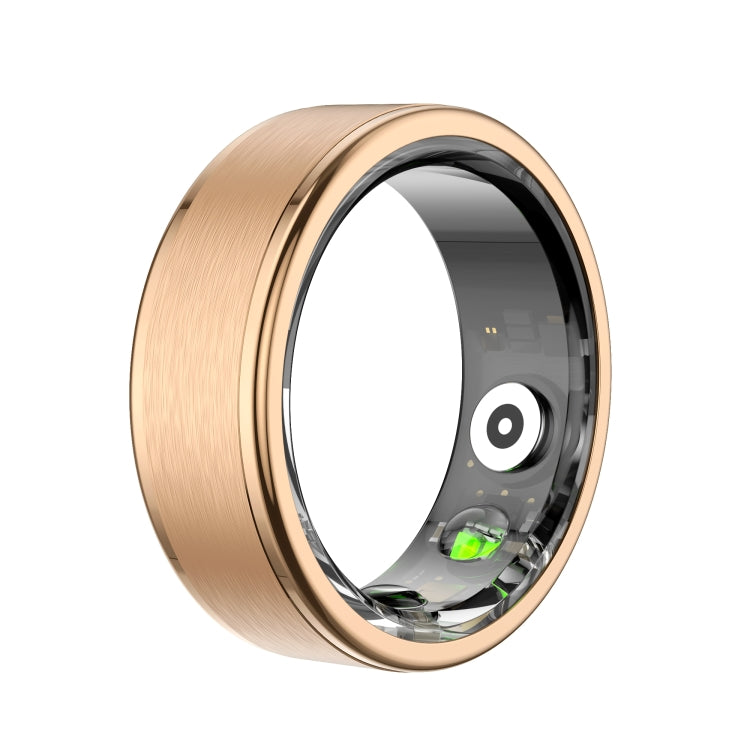R03 SIZE 8 Smart Ring, Support Heart Rate / Blood Oxygen / Sleep / Multiple Sports Modes(Gold) - Smart Rings / Smart Telephones by PMC TechLife | Online Shopping South Africa | PMC TechLife | Buy Now Pay Later Mobicred