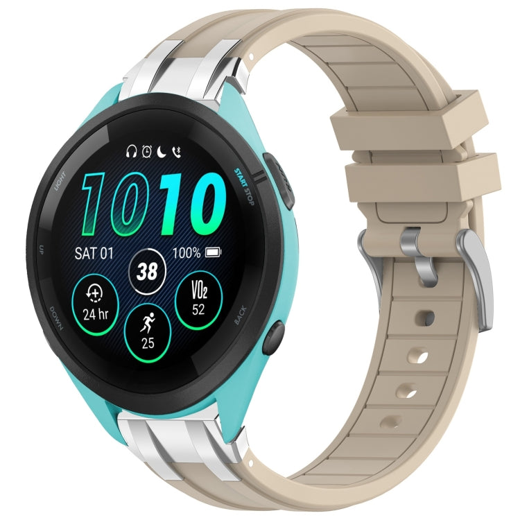 For Garmin Forerunner 265 22mm Quick Release Silver Buckle Royal Silicone Watch Band(Starlight) - free shipping - PMC TechLife - Order now!