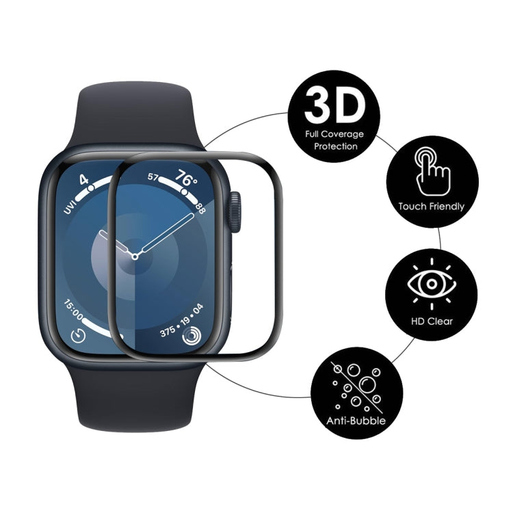 For Apple Watch Series 10 42mm ENKAY 3D Full Coverage Soft PC Edge PMMA HD Screen Film - Screen Protector by ENKAY | Online Shopping South Africa | PMC TechLife | Buy Now Pay Later Mobicred