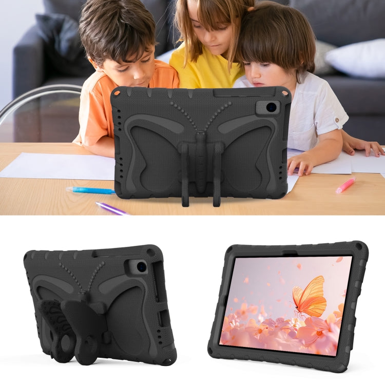 For Lenovo Tab M10 Plus TB-X606F 10.3 Butterfly Bracket EVA Shockproof Tablet Case(Black) - Lenovo by PMC TechLife | Online Shopping South Africa | PMC TechLife | Buy Now Pay Later Mobicred