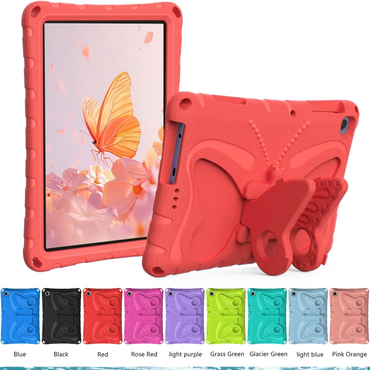 For Lenovo Tab M10 HD TB-328 10.1 Butterfly Bracket EVA Shockproof Tablet Case(Red) - free shipping - PMC TechLife - Order now!