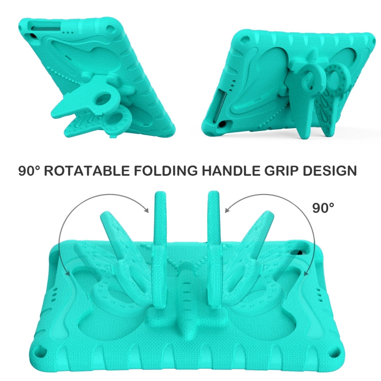 For Honor Pad X8 / X8 Lite 10.1 Butterfly Bracket EVA Shockproof Tablet Case(Mint Green) - Honor by PMC TechLife | Online Shopping South Africa | PMC TechLife | Buy Now Pay Later Mobicred