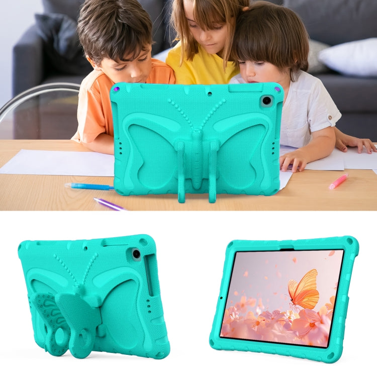 For Honor Pad X8 / X8 Lite 10.1 Butterfly Bracket EVA Shockproof Tablet Case(Mint Green) - Honor by PMC TechLife | Online Shopping South Africa | PMC TechLife | Buy Now Pay Later Mobicred
