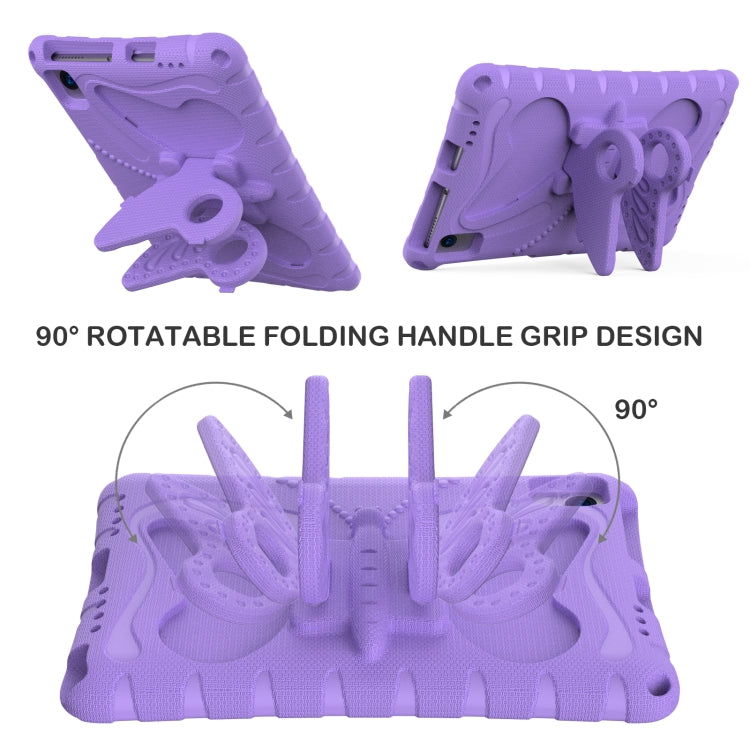 For Honor V6 10.4 2020 Butterfly Bracket EVA Shockproof Tablet Case(Light Purple) - Honor by PMC TechLife | Online Shopping South Africa | PMC TechLife | Buy Now Pay Later Mobicred