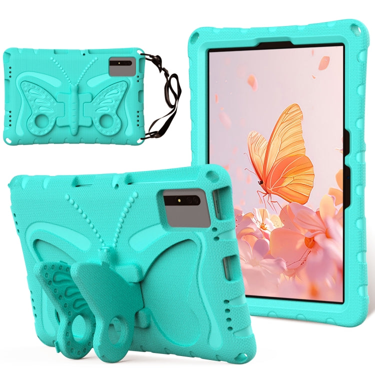 For Huawei MatePad SE 11 2024 Butterfly Bracket EVA Shockproof Tablet Case(Mint Green) - Huawei by PMC TechLife | Online Shopping South Africa | PMC TechLife | Buy Now Pay Later Mobicred