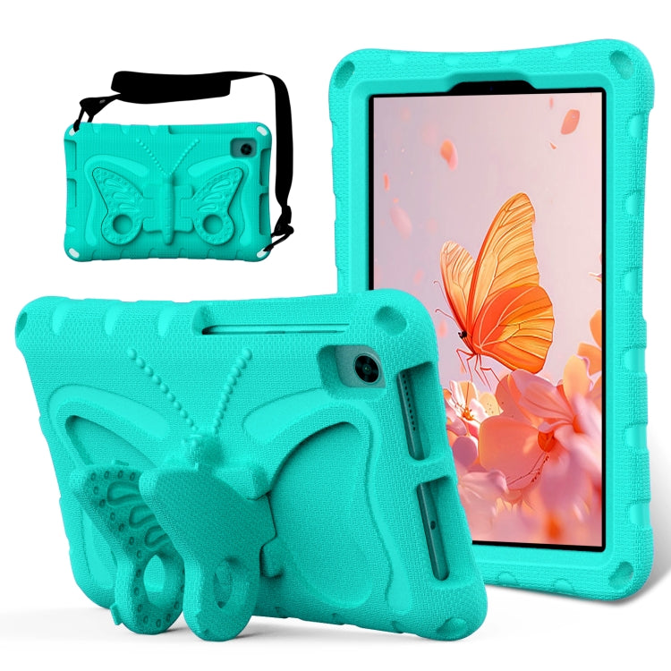 For Huawei MatePad T8 8.0 2020 Butterfly Bracket EVA Shockproof Tablet Case(Mint Green) - Huawei by PMC TechLife | Online Shopping South Africa | PMC TechLife | Buy Now Pay Later Mobicred