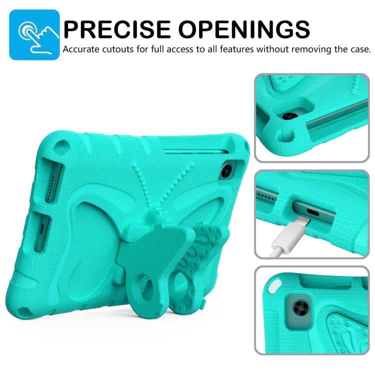 For Huawei MatePad T8 8.0 2020 Butterfly Bracket EVA Shockproof Tablet Case(Mint Green) - Huawei by PMC TechLife | Online Shopping South Africa | PMC TechLife | Buy Now Pay Later Mobicred