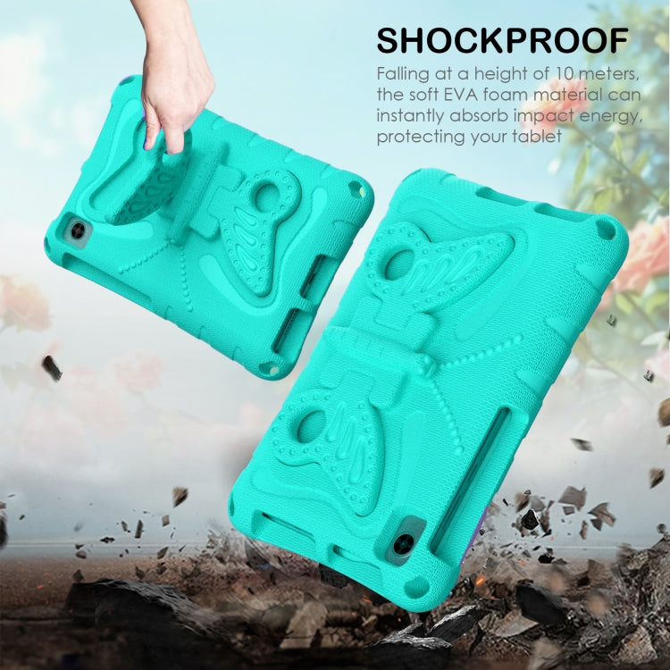 For TCL Tab 8 LE / WiFi 2023 Butterfly Bracket EVA Shockproof Tablet Case(Mint Green) - Others by PMC TechLife | Online Shopping South Africa | PMC TechLife | Buy Now Pay Later Mobicred