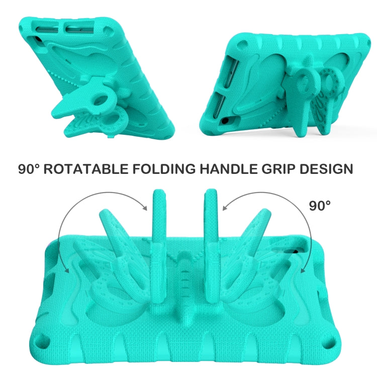 For TCL Tab 8 LE / WiFi 2023 Butterfly Bracket EVA Shockproof Tablet Case(Mint Green) - Others by PMC TechLife | Online Shopping South Africa | PMC TechLife | Buy Now Pay Later Mobicred