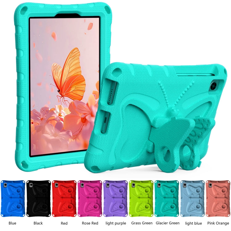 For TCL Tab 8 LE / WiFi 2023 Butterfly Bracket EVA Shockproof Tablet Case(Mint Green) - Others by PMC TechLife | Online Shopping South Africa | PMC TechLife | Buy Now Pay Later Mobicred