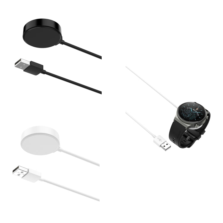 For Huawei Watch GT5 Pro 46mm USB Interface Integrated Smart Watch Charging Cable, Length: 1m(White) - free shipping - PMC TechLife - Order now!