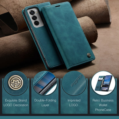 For OPPO Reno12 5G Global CaseMe 013 Multifunctional Horizontal Flip Leather Phone Case(Blue) - Reno12 Cases by CaseMe | Online Shopping South Africa | PMC Jewellery | Buy Now Pay Later Mobicred