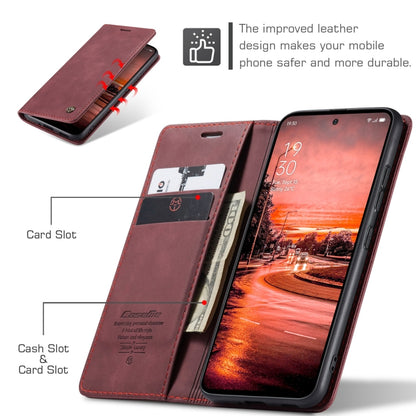 For OPPO Reno12 F /12 FS 5G CaseMe 013 Multifunctional Horizontal Flip Leather Phone Case(Red) - Reno12 F Cases by CaseMe | Online Shopping South Africa | PMC Jewellery | Buy Now Pay Later Mobicred