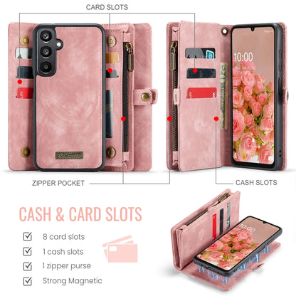 For Samsung Galaxy A16 5G CaseMe 008 Detachable Multifunctional Leather Phone Case(Pink) - Galaxy Phone Cases by CaseMe | Online Shopping South Africa | PMC Jewellery | Buy Now Pay Later Mobicred