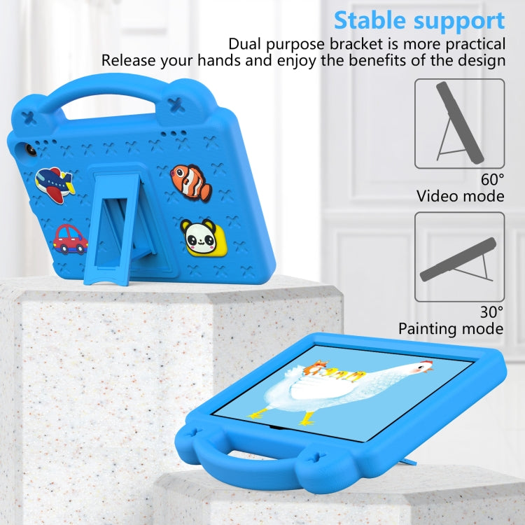 For Amazon Fire HD8 2024 / 2022 / HD8 Plus Handle Kickstand Children EVA Shockproof Tablet Case(SkyBlue) - Amazon by PMC TechLife | Online Shopping South Africa | PMC TechLife | Buy Now Pay Later Mobicred